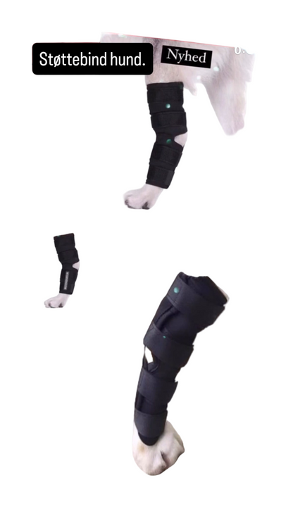 Støtte bandage med velcro.