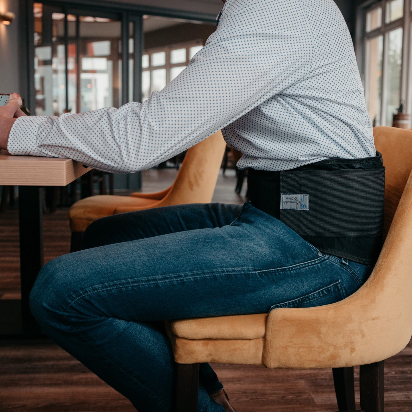 Magnetterapi Lændebælte; bred.