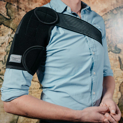 Magnetterapi skulder støtte.