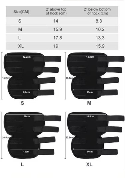 Støtte bandage med velcro.