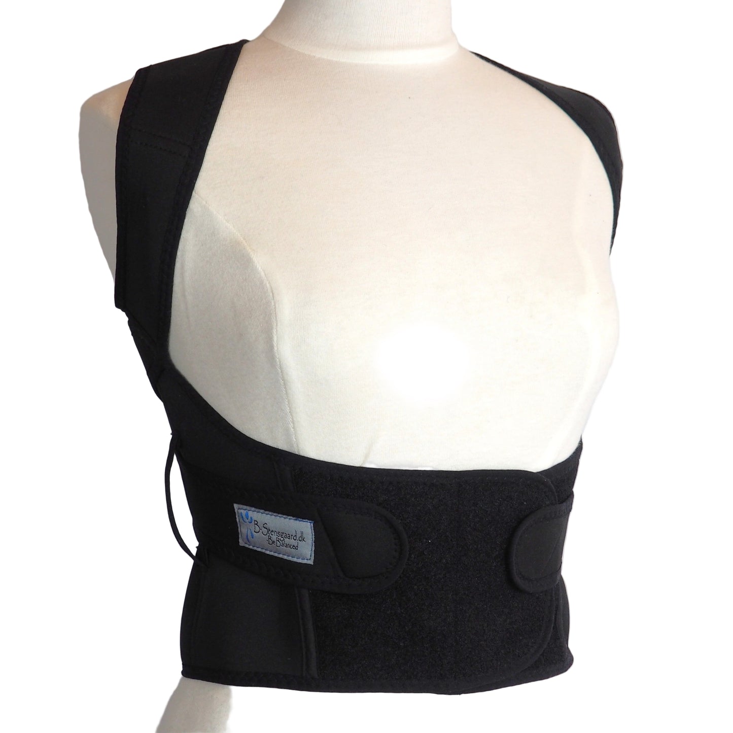 Holdningsvest. Med magnet og varmeterapi indlæg.