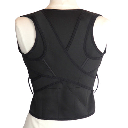 Holdningsvest. Med magnet og varmeterapi indlæg.