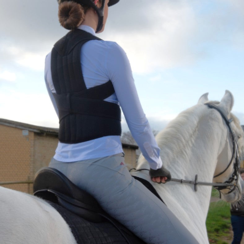 Holdningsvest. Med magnet og varmeterapi indlæg. Extrem støtte.