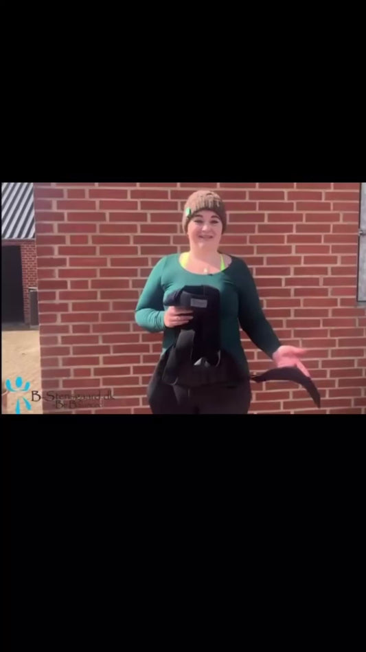 Holdningsvest. Med magnet og varmeterapi indlæg.